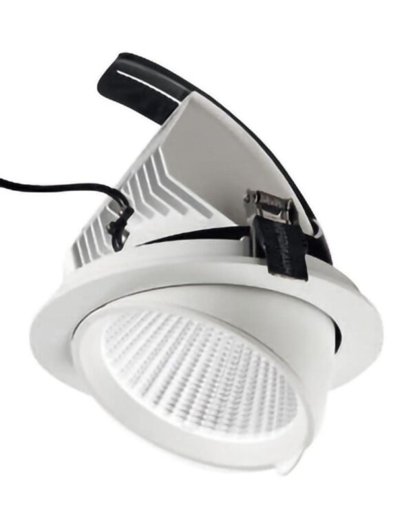 GFA910C Faretto alluminio bianco. 20W LED. 3000K. – 1-GL102072