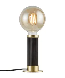 GALLOWAY Table E27 Table Black/Brass Metal Nordlux – 1-NR2011075003