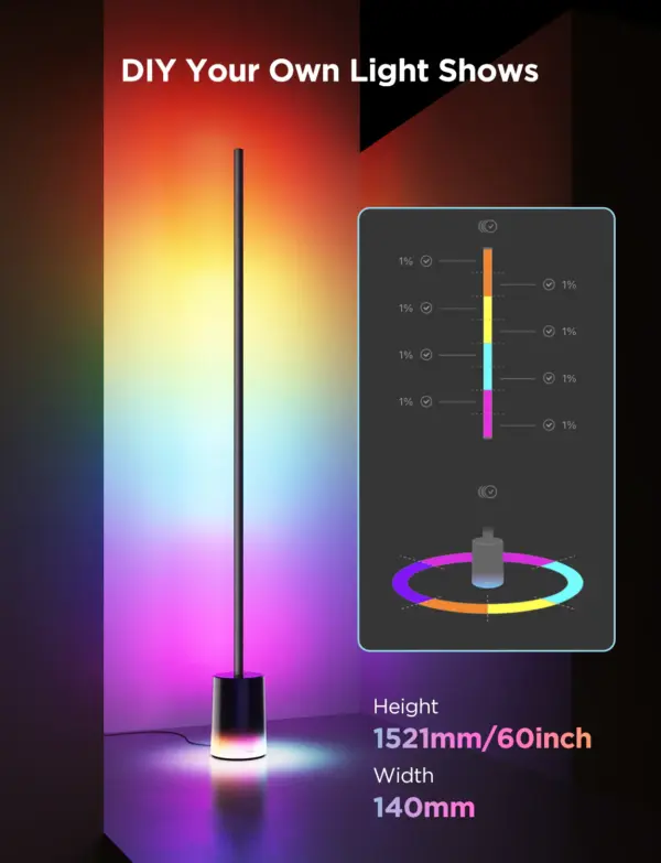 RGBICWW Floor Lamp 2 H607C Govee 1.SH.01.G048
