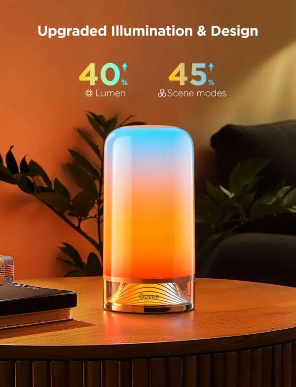 Επιτραπέζιο Φωτιστικό 2 Smart Wi-Fi RGBICWW H6022 Govee 1.SH.01.G050