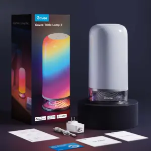 Επιτραπέζιο Φωτιστικό 2 Smart Wi-Fi RGBICWW H6022 Govee 1.SH.01.G050