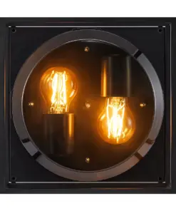 Nordlux Griffin 2218126047 Εξωτερικό Φωτιστικό Οροφής 1xE27IP44 Smoked