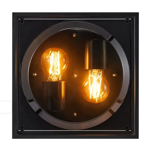 Nordlux Griffin 2218126047 Εξωτερικό Φωτιστικό Οροφής 1xE27IP44 Smoked