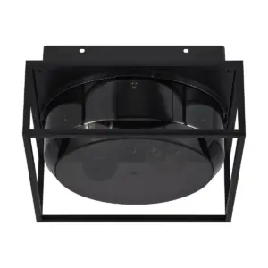 Nordlux Griffin 2218126047 Εξωτερικό Φωτιστικό Οροφής 1xE27IP44 Smoked