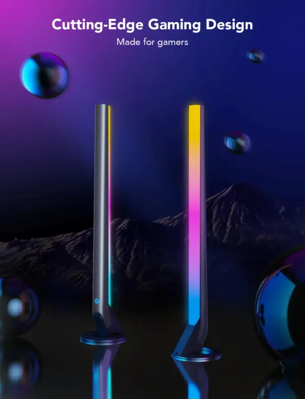 RGBIC Wi-Fi Gaming Light Bars H6047 Govee 1.SH.01.G026