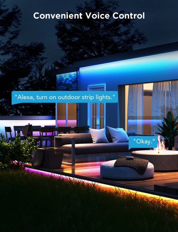 Smart Wi-Fi Κιτ Ταινίας LED 10m RGBICWW IP65 H70A1 Govee 1.SH.01.G060