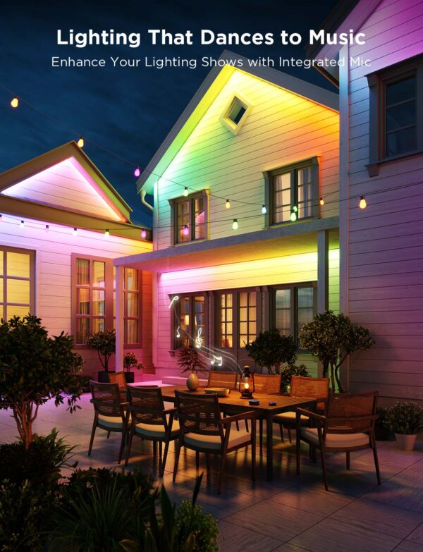 Smart Wi-Fi Κιτ Ταινίας LED 10m RGBICWW IP65 H70A1 Govee 1.SH.01.G060