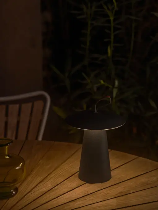 ARA TO GO LED Table To Go Black Aluminium, Plastic Nordlux – 1-NR2118245003