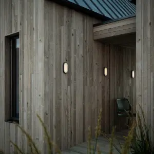 CUBA BRIGHT oval LED Wall Wall Black Plastic, Aluminium Nordlux – 1-NR2019191003