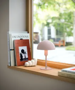 Ellen Mini | Table lamp | Dusty rose – 1-NR2213745057