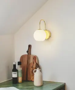 Franca | Wall light | Brass – 1-NR2312561035