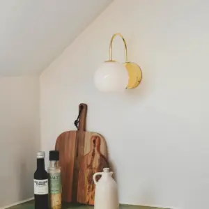 Franca | Wall light | Brass – 1-NR2312561035