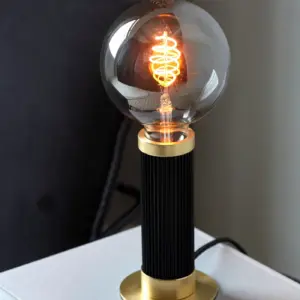 GALLOWAY Table E27 Table Black/Brass Metal Nordlux – 1-NR2011075003