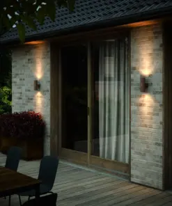 Kyklop Ripple | Wall light | Rusty – 1-NR2318051009