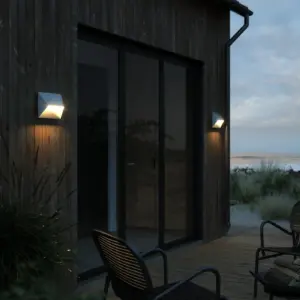 Pontio 27 | Wall light | Galvanized – 1-NR2218191031