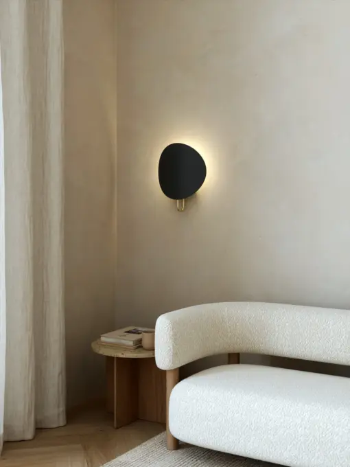 Spargo | Wall light | Black/Brass – 1-NR2320361003