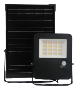 Ηλιακός Προβολέας LED 15W Dimmable CCT 1900lm με Φωτοβολταικό Πάνελ Τηλεχειριστήριο Ανιχνευτή Κίνησης IP65 Μαύρος ACA – NOREL15CCT (Αντιγραφή)