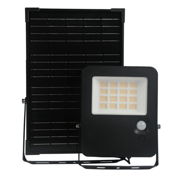 Ηλιακός Προβολέας LED 15W Dimmable CCT 1900lm με Φωτοβολταικό Πάνελ Τηλεχειριστήριο Ανιχνευτή Κίνησης IP65  Μαύρος ACA – NOREL15CCT (Αντιγραφή)