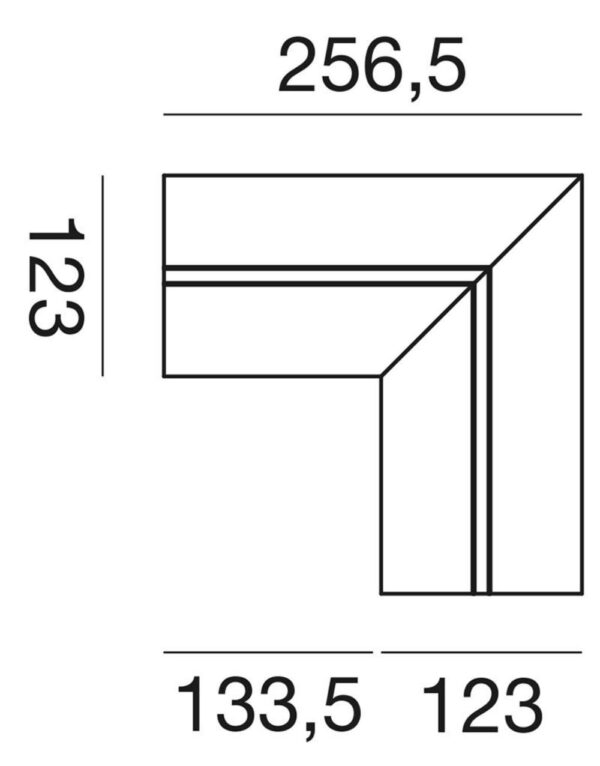 PCALA1 Carrara raccordo piccolo a L – 1-GL145376