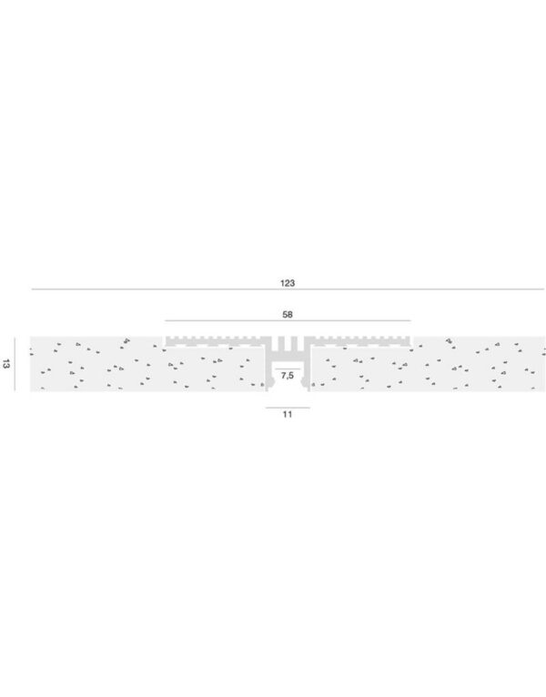 PCAPA1 Prof. all. inc. cartongesso Carrara pic.2m – 1-GL138965