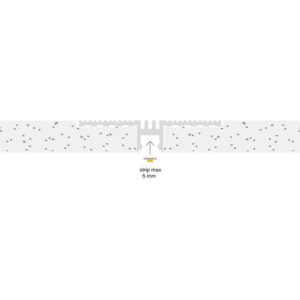 PCAPA1 Prof. all. inc. cartongesso Carrara pic.2m – 1-GL138965