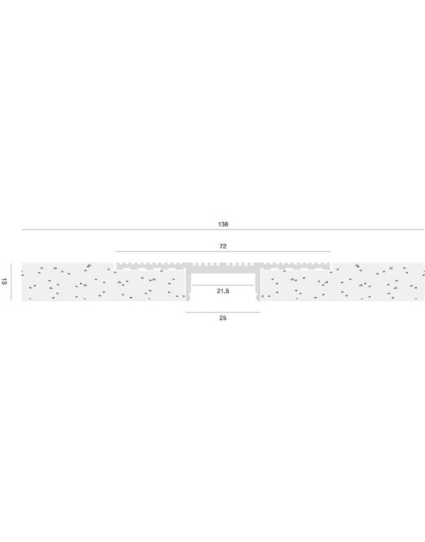 PCAPA3 Prof. all. Inc. cartongesso Carrara gra.2m – 1-GL138989