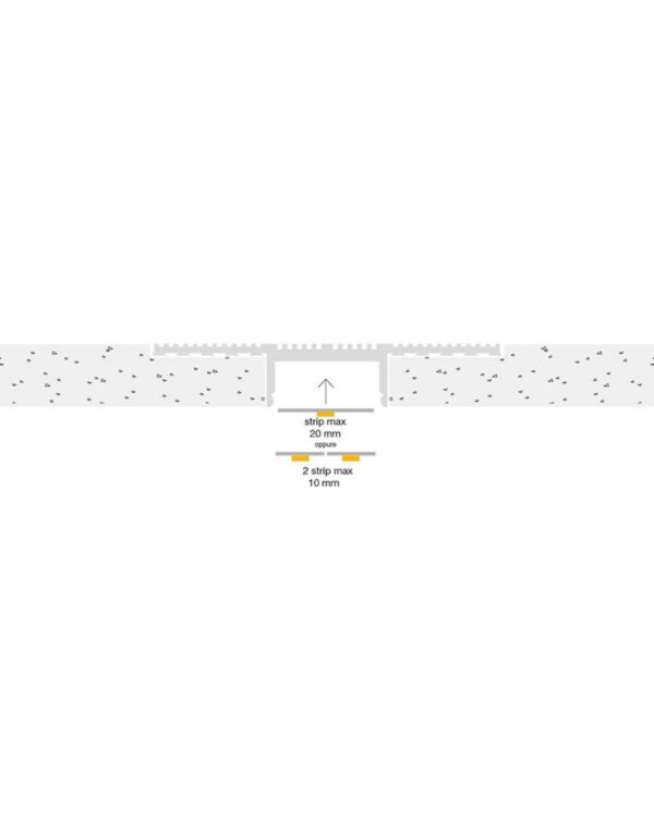 PCAPA3 Prof. all. Inc. cartongesso Carrara gra.2m – 1-GL138989