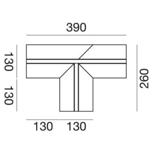 PCATA2 Carrara raccordo medio a T – 1-GL145413