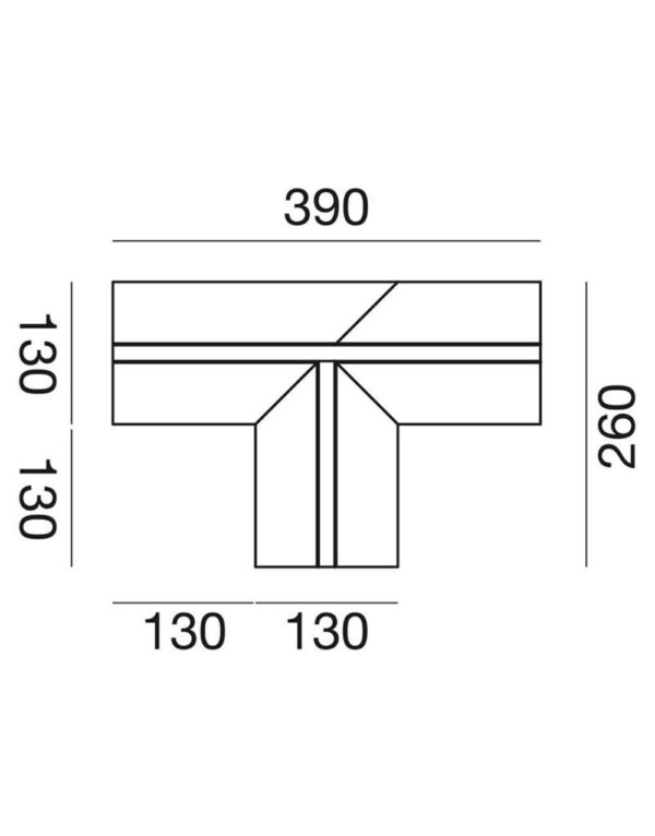PCATA2 Carrara raccordo medio a T – 1-GL145413