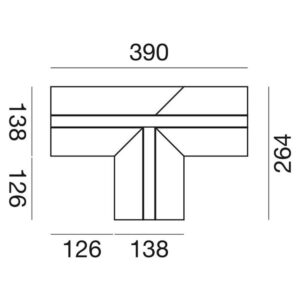 PCATA3 Carrara raccordo grande a T – 1-GL145420