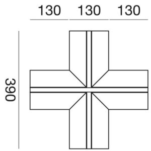 PCAXA2 Carrara raccordo medio a X – 1-GL145444