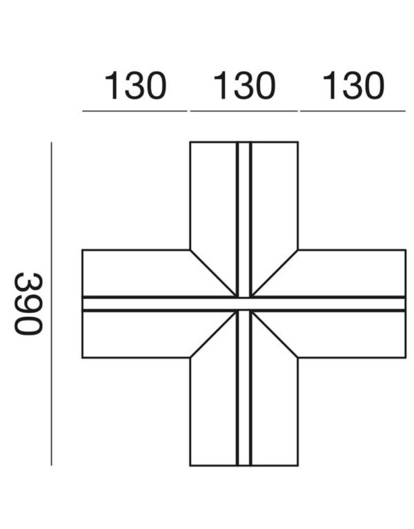 PCAXA2 Carrara raccordo medio a X – 1-GL145444