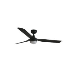 PUNT O1300MM BLACK 3 BLACK BLADES LED 18W – 1-FR.33815-21