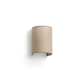 OTTON JUTE WALL LAMP 1xE27 VER. ROUND 200x150x120 – 1-FR66400-102