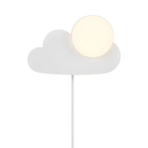 Nordlux Skyku Cloud Wall Light – Απλίκα Τοίχου Cloud White 1-NR2312971001 1x E14