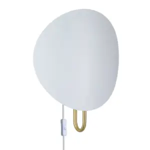 Spargo | Wall light | White/Brass – 1-NR2320361001