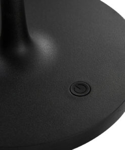 Nordlux Sponge On A Stick Black – Φορητή Επαναφορτιζόμενη LED Λάμπα Black IP44 4.8W 2700K Dimmable