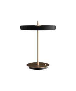 Asteria Table black O 31 x 41,5 cm – 1-UM2308