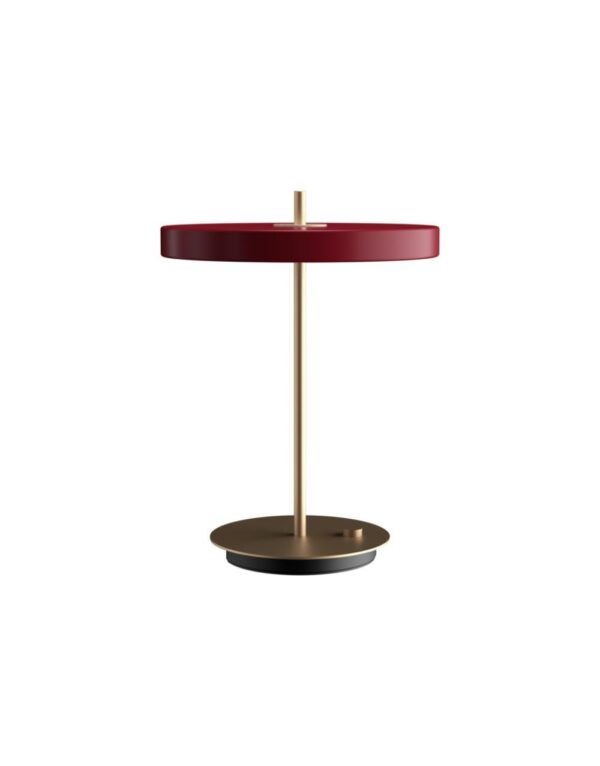 Asteria Table ruby red O 31 x 41,5 cm – 1-UM2309