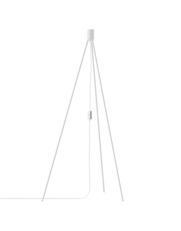 Floor tripod matt white H 109 cm – 1-UM4015