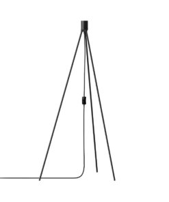 Floor tripod matt black H 109 cm – 1-UM4016