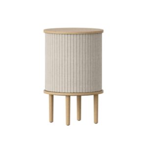 Audacious side Table Tambour doors – White Sands – 1-UM708-02