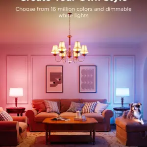 RGBWW Smart Wi-Fi LED Λάμπα Κερί Ε14 (2 pack) B600C Govee 1.SH.01.G072