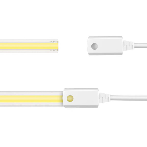 Ταινία led cob 12w/m 1250lm/m 220V IP65 3000k – BS02-00710