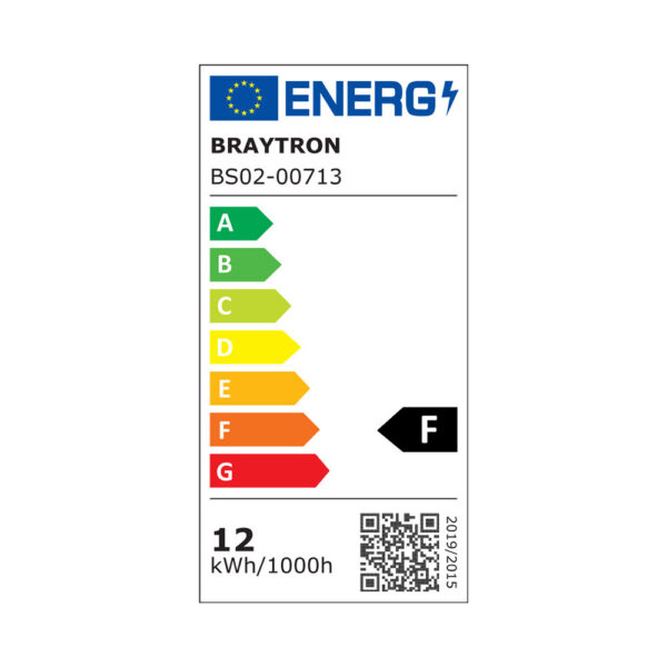 Ταινία led cob 12w/m 1250lm/m 220V IP65 6500k – BS02-00713