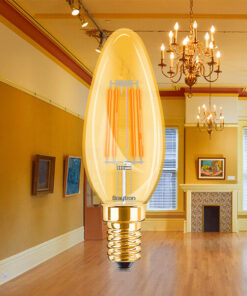 Λάμπα led κερί filament μελί 4W E14 2200K – BB36-00410