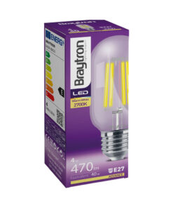 Λάμπα led T45 filament διάφανη 4W E27 2700K – BA39-00420