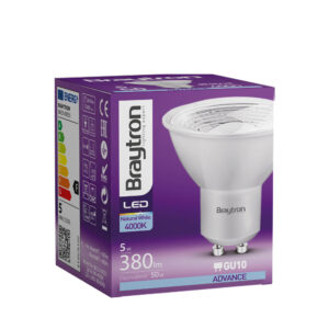 Λάμπα led GU10 5w 38° 4000k – BA25-00551
