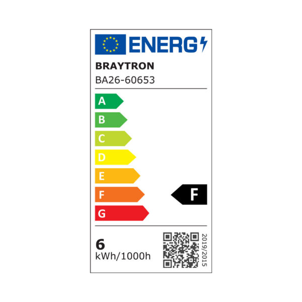Λάμπα led GU10 Dimmable 6W 38° 6500k – BA26-60653