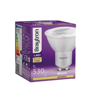 Λάμπα led GU10 7w 38° 2700k – BA25-00750